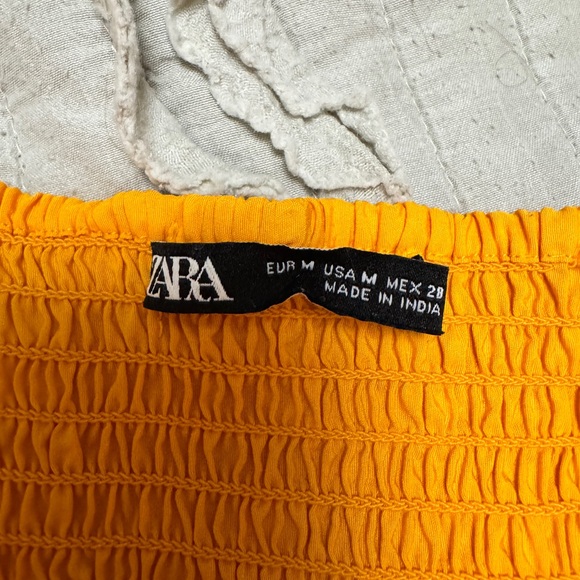 Zara Bright Yellow Maxi Dress - Picture 3 of 3